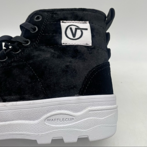 Vans Sentry Old Skool Black high top Wafflecup Sneakers. Size 9 - Picture 5 of 8